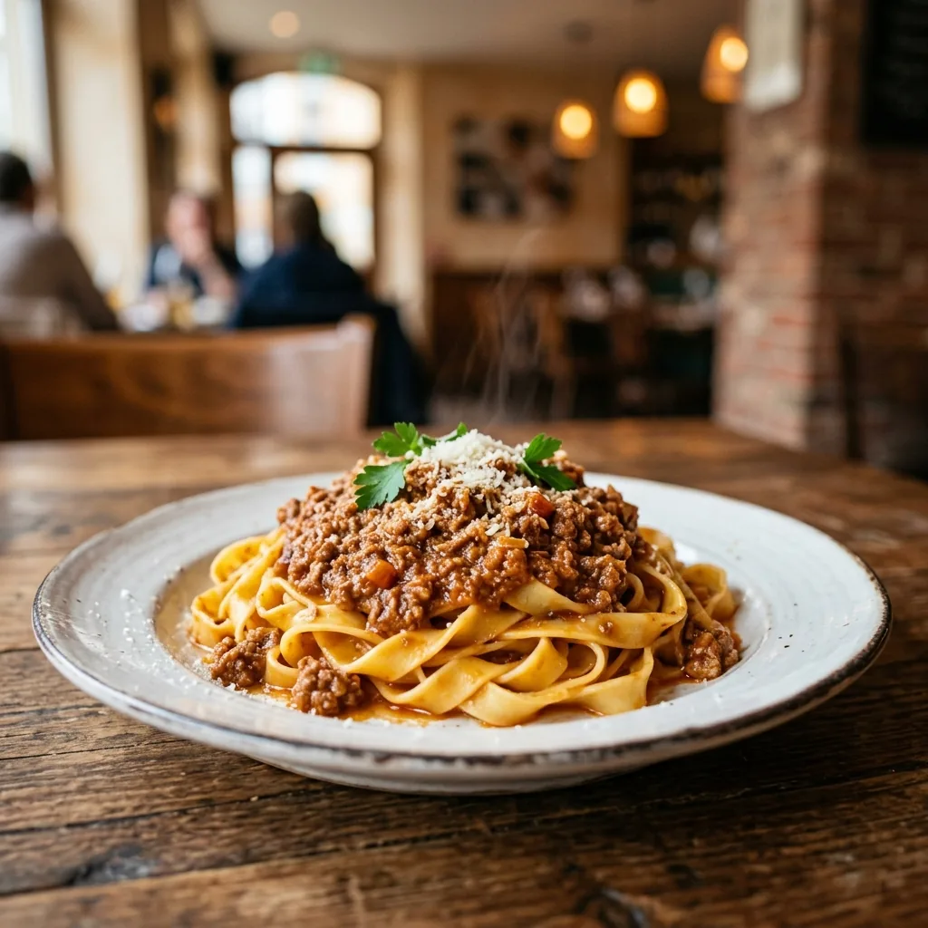Tagliatelle alla bolognese