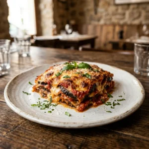 Parmigiana d’aubergines