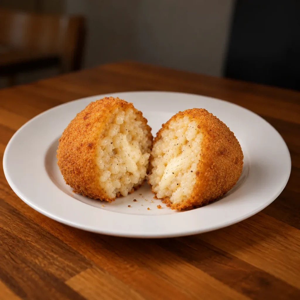 Arancini cacio e pepe