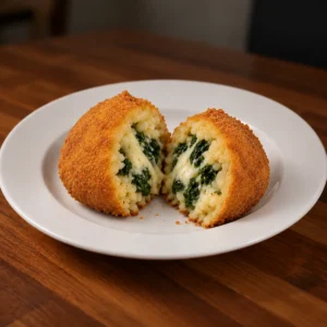 Arancini aux épinards