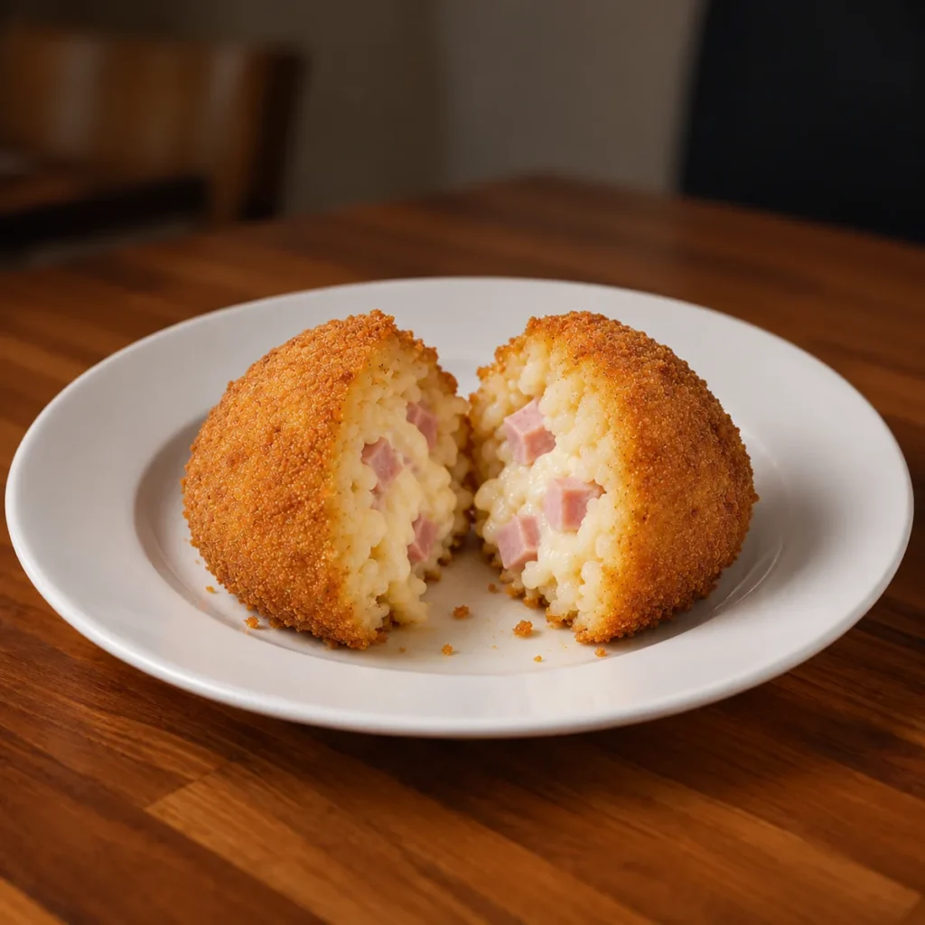 Arancini au jambon