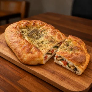 Focaccia légumes grillés