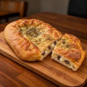 Focaccia scamorza fumée